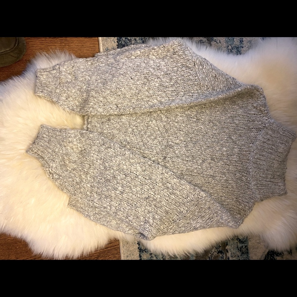 Hollister Light Grey Sweater